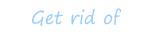free audio download for wanting to get rid of something